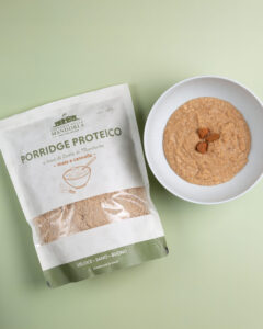 preparato per porridge proteico mela e cannella
