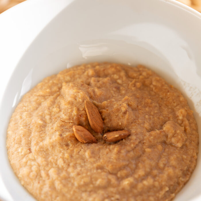 preparato per porridge proteico mela e cannella
