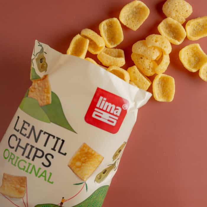 chips di lenticchie